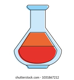 Chemistry flask symbol