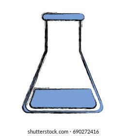 Chemistry flask symbol
