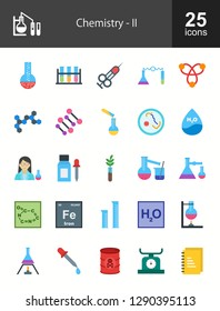 Chemistry Flat Icons