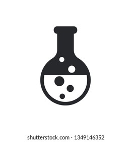chemistry flat vector icon