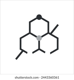 Chemistry Formula-Symbol. Vektorgrafiken