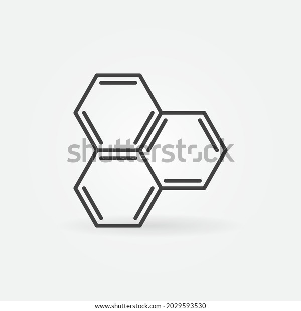 Chemistry Hexagon Nano Molecule Vector Biotechnology Stock Vector ...