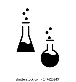 Chemistry icon design , icon vector