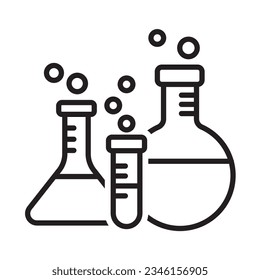 chemistry icon design vector template