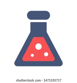 chemistry icon. flat illustration of chemistry - vector icon. chemistry sign symbol