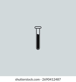 Chemistry icon flat vector design.