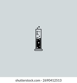 Chemistry icon flat vector design.