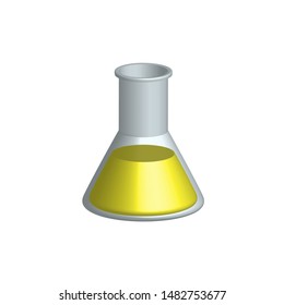chemistry icon, illustration  colorful design
