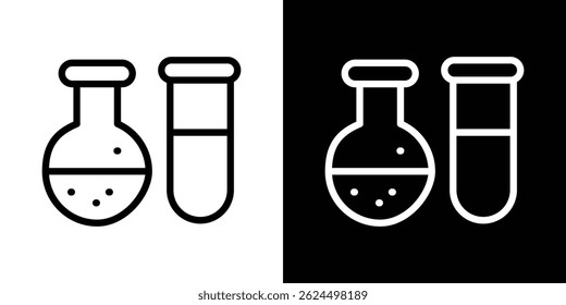 Chemistry icon. Logotype vector set