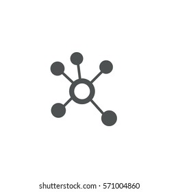 chemistry icon. sign design