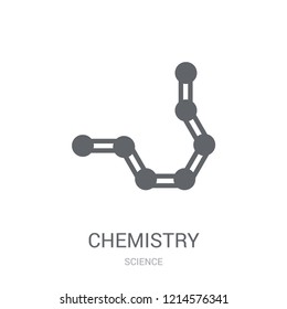 Chemistry icon. Trendy Chemistry logo concept on white background from Science collection. Suitable for use on web apps, mobile apps and print media.