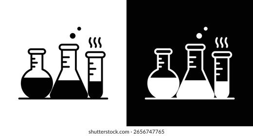 Ícone de Química Gráficos escalonáveis de vetor