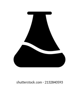 Icono de química Ilustración del diseño del símbolo del vector