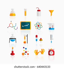 Chemistry icons