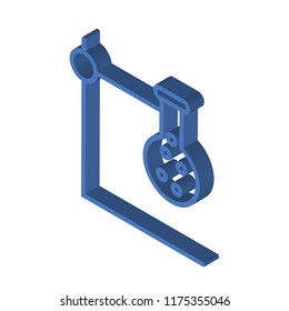 Chemistry isometric left top view 3D icon