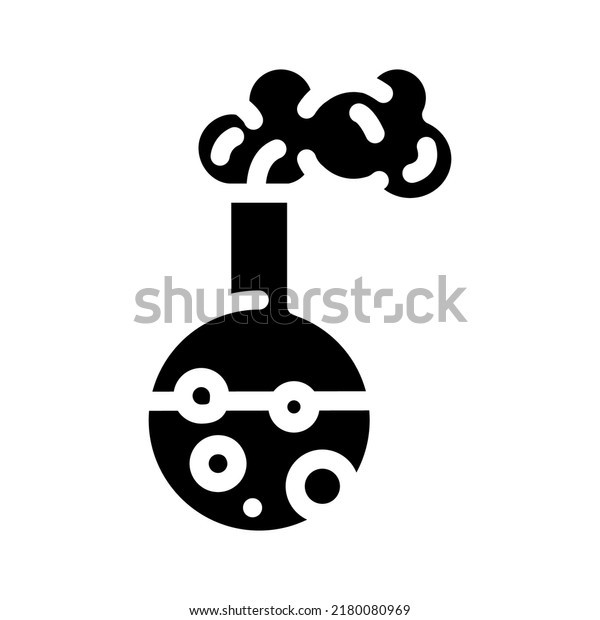 chemistry kids club glyph icon\
vector. chemistry kids club sign. isolated symbol\
illustration