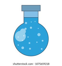 Chemistry lab flask