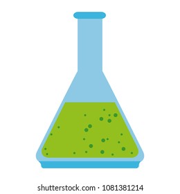 Chemistry lab flask
