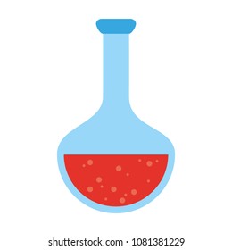 Chemistry lab flask