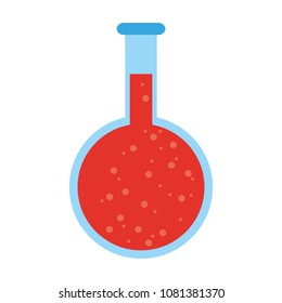 Chemistry lab flask