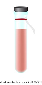 Chemistry laboratory bottle with a stopper