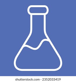 chemistry laboratory science icon logo
