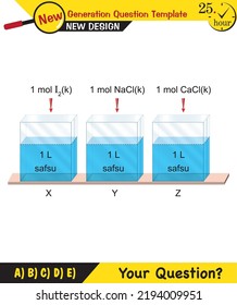 Chemistry Lecture Notes - Mixtures topic, next generation question template, eps, vector, for teachers, new