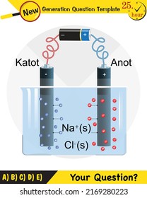 Chemistry Lesson Electrode Topic, Salt Bridges, Electrochemical Batteries, Next Generation Question Template