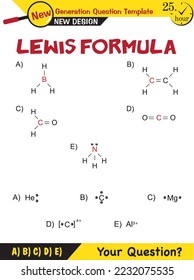 Chemistry - Lewis formula, Functional groups commonly found in organic chemistry, organic chemical, next generation question template, exam question, eps 
