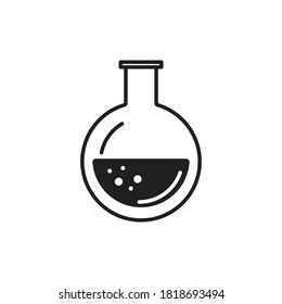 Chemistry line icon, icon for education. Design template vector