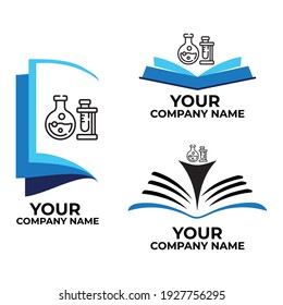 Chemistry Logo Design Vector Template Stock Vector (Royalty Free ...