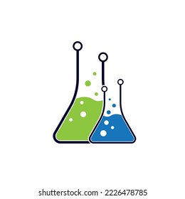 Chemistry Logo Vector Template Illustration