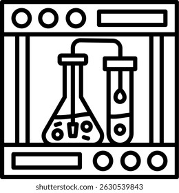 Chemistry New Creative Icon Design Vector