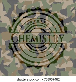Chemistry on camo texture