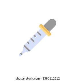 Chemistry, pipette color icon. Element of chemistry color icon. Premium quality graphic design icon. Signs and symbols collection icon for websites, web design, mobile app