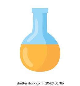 chemistry and science flask icon