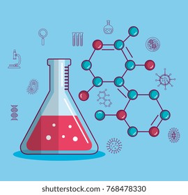 chemistry science poster icon