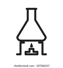 Chemistry, set, laboratory icon vector image. Can also be used for healthcare and science. Suitable for use on web apps, mobile apps and print media.