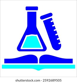 Chemistry Simple Icon Vector Illustration Concept