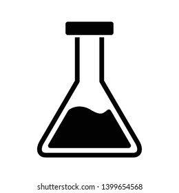 chemistry solid icon. Element of chemistry icon for mobile concept and web apps. Thin solid chemistry icon can be used for web and mobile - Vector