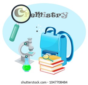 chemistry studying science school