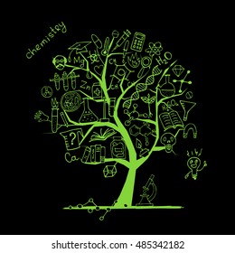 Chemistry tree concept for your design