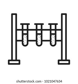 Chemistry tubes isolated