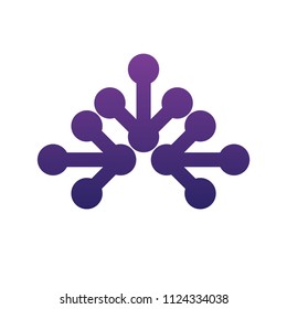 chemistry vector design for logo