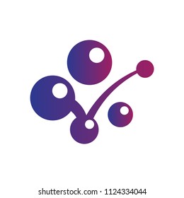 chemistry vector design for logo