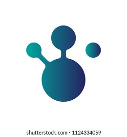 chemistry vector design for logo