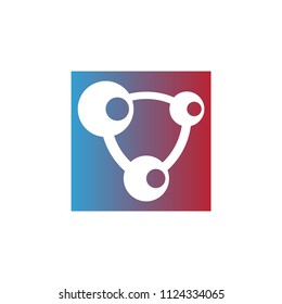 chemistry vector design for logo
