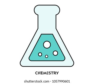 Chemistry vector icon