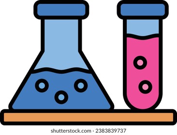 Chemistry vector icon. Can be used for printing, mobile and web applications.