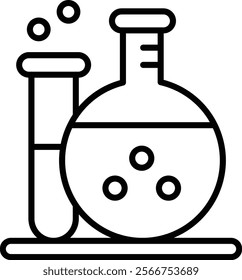 Chemistry vector icon. Can be used for printing, mobile and web applications.